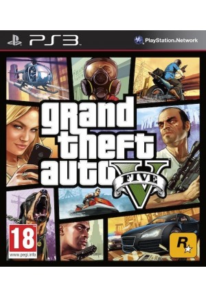 PS3 Grand Theft Auto 5 - GTA V